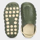 Men's Olive Green Slip-On Back Strap Sandals, Olive, small