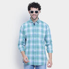 Cotton Checks Casual Shirt, Light Green, small image number null