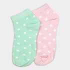 Girls' Socks (Pack of 2), Light Green, small image number null
