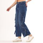 Women's Classic Blue Slim Fit Jeans, Mid Blue, small