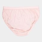 Girls Cotton Solid Panty, Light Pink, small image number null