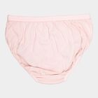 Girls Cotton Solid Panty, Light Pink, small image number null
