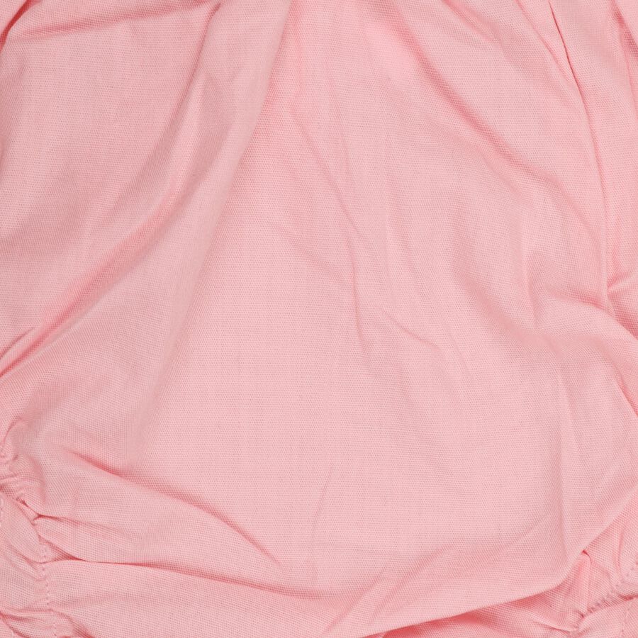 Infant Girls' 100% Cotton Frock , Pink, large image number null
