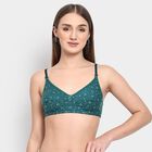 Ladies' Bra, गहरा हरा, small image number null