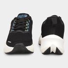 Men's Jet Black Lace-Up Sports Shoes, Black, small image number null