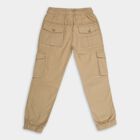 Boy's 100% Cotton Trousers , गहरा पीला, small image number null