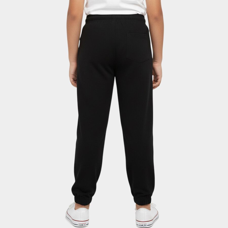 Boys' Trouser, काला, large