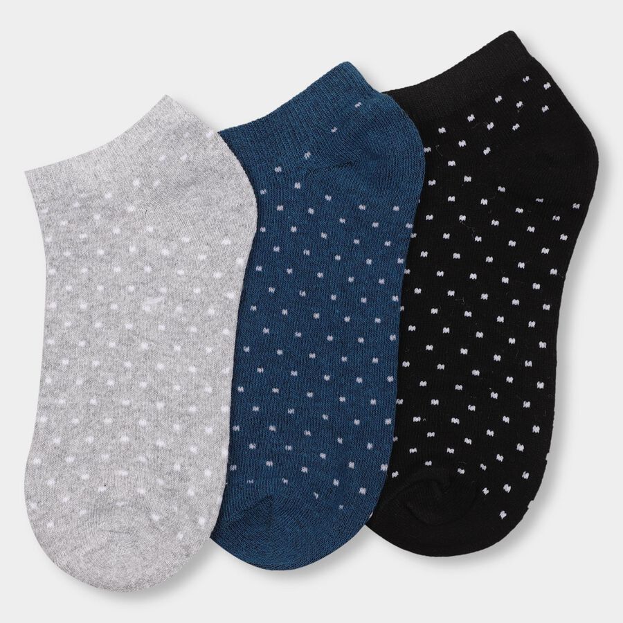 Ladies' Socks (Pack of 3), चुनिंदा, large image number null