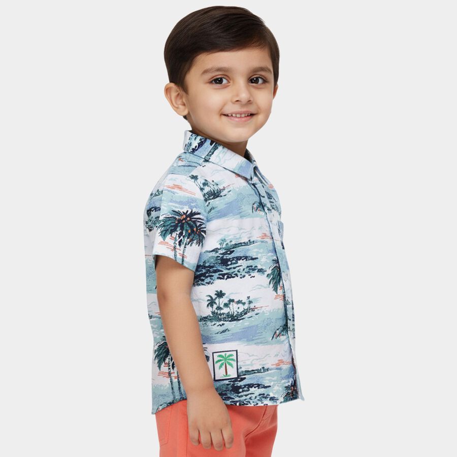 Infants' Shirt, Light Blue, large