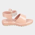 Kids Flats Sandals, Peach, small image number null