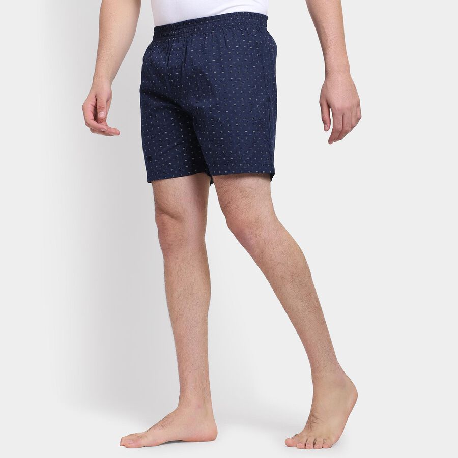 Men's 100% Cotton Boxers , नेवी ब्लू, large image number null