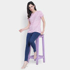 All Over Print Short Sleeves Kurti, Lilac, small image number null