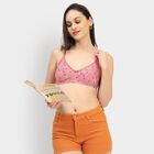Ladies' 100% Cotton Bra , Lilac, small