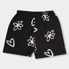 Girls' Pull Ups Shorts, Black, small image number null
