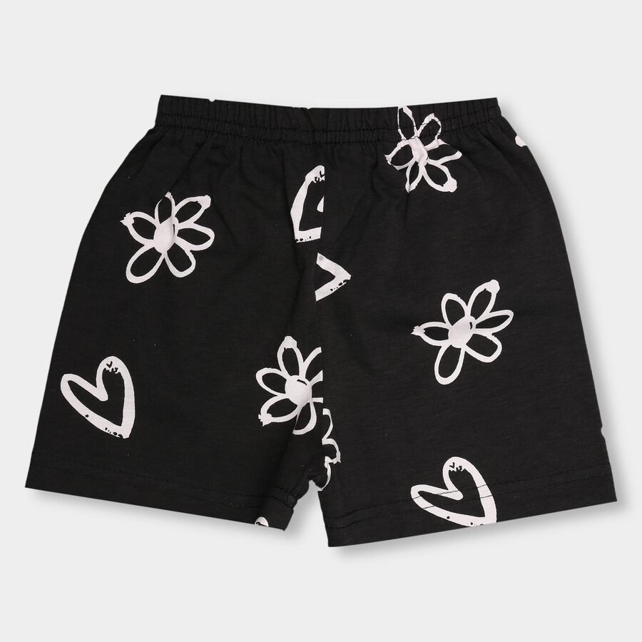 Girls' Pull Ups Shorts, Black, large image number null