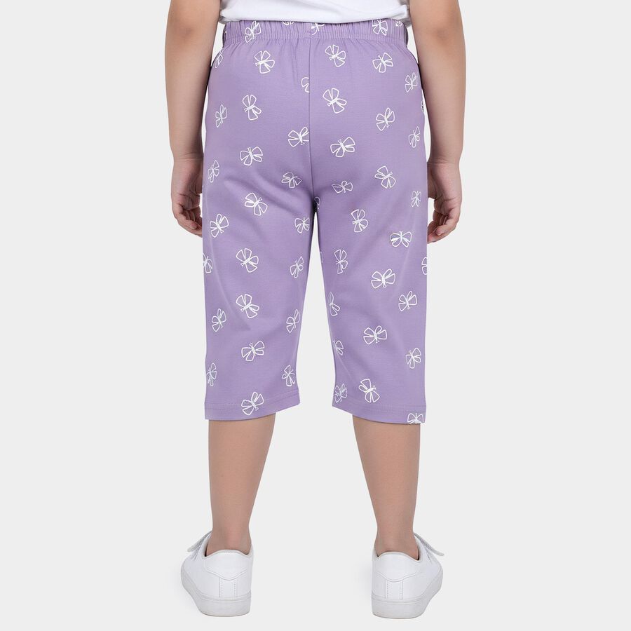 Girls' Capri, Lilac, large
