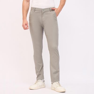Men's Slim Fit Casual Trousers