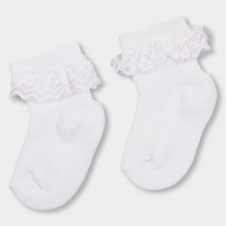 Infants' Socks (Pack of 2), Pink, large image number null