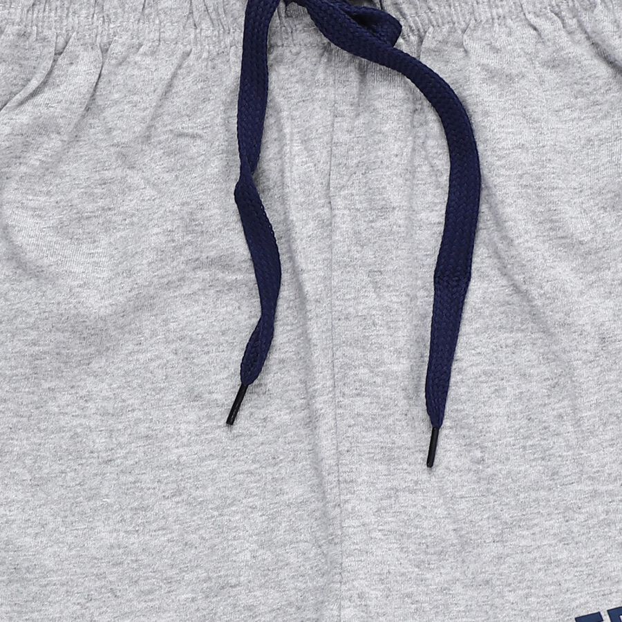 Boys' Bermuda, Melange Light Grey, large image number null