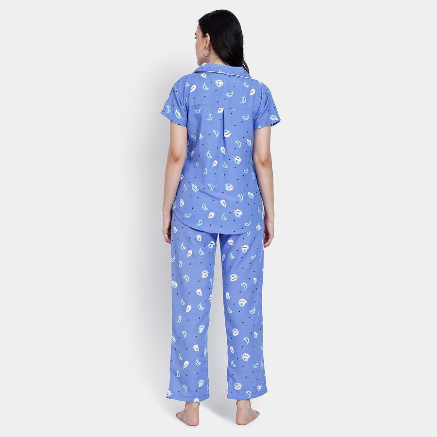 Ladies' Night Suit, रॉयल ब्लू, large image number null