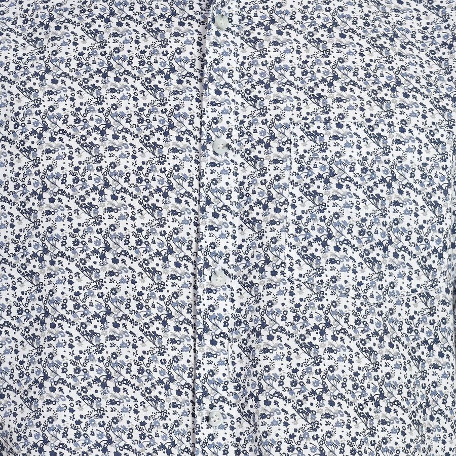 Men's 100% Cotton Casual Shirt, सफ़ेद, large image number null