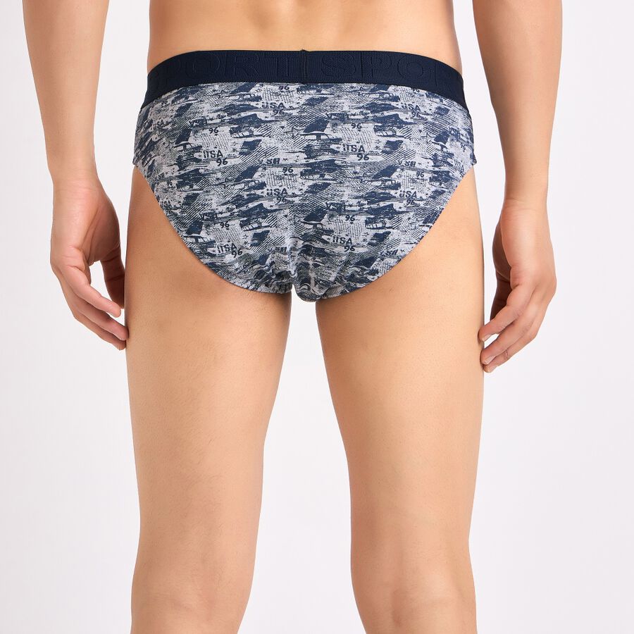 Men's Brief, Light Grey, large image number null