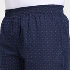Men's 100% Cotton Boxers , नेवी ब्लू, small image number null