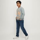 Boys' Sweatshirt, हल्का नीला, small image number null