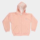 Girls' Sweatshirt, गुलाबी, small image number null
