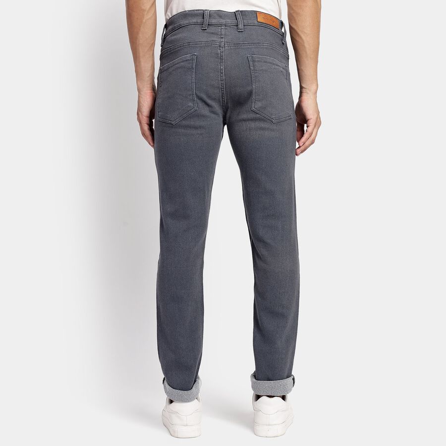 Men's Slim Fit Jeans, Light Grey, large image number null