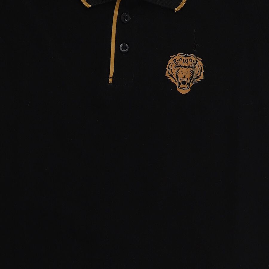 Boys' Woven Baba Suit, Black, large image number null