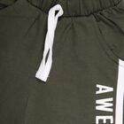 Boys' 100% Cotton Knit Baba Suit, Olive, small image number null
