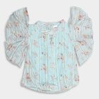 Girls' T-Shirt, एक्वा, small image number null
