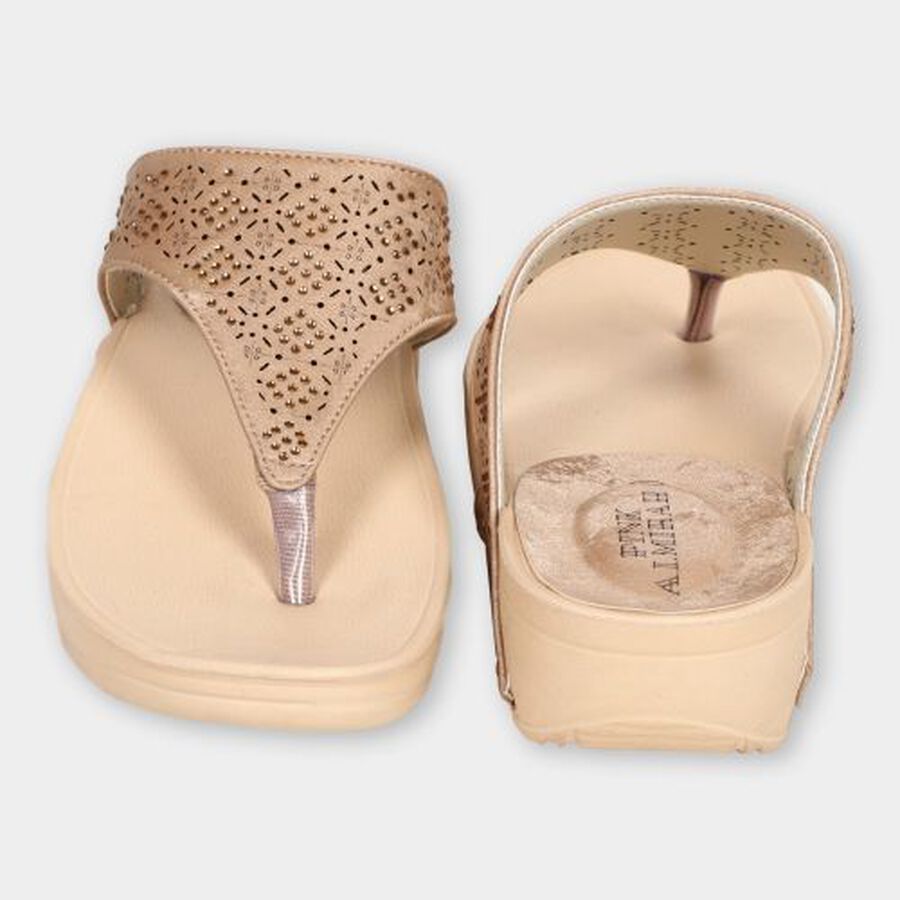 Ladies' Sandal, गहरा पीला, large