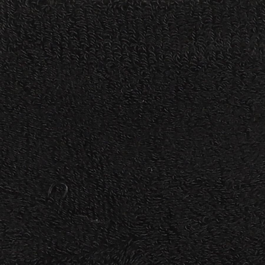 Women's Jet Black Regular Fit Ankle-Length Socks, काला, large image number null