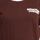 Ladies' Cotton Round Neck T-Shirt, भूरा, small image number null