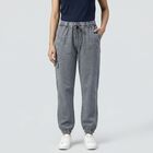 Women's Light Grey Regular Fit Track Pants, Light Grey, small
