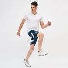 Men's Deep Teal Regular Fit Active Bermuda Shorts, Teal Blue, small image number null