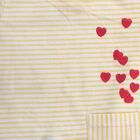 Infants Yellow Cotton Sleeveless Casual Shorts Set, Yellow, small