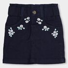 Girls' Skirt, गहरा नीला, small image number null