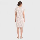 Women's White Casual Nighty, White, small