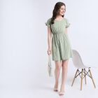 Ladies' Dress , हल्का हरा, small image number null