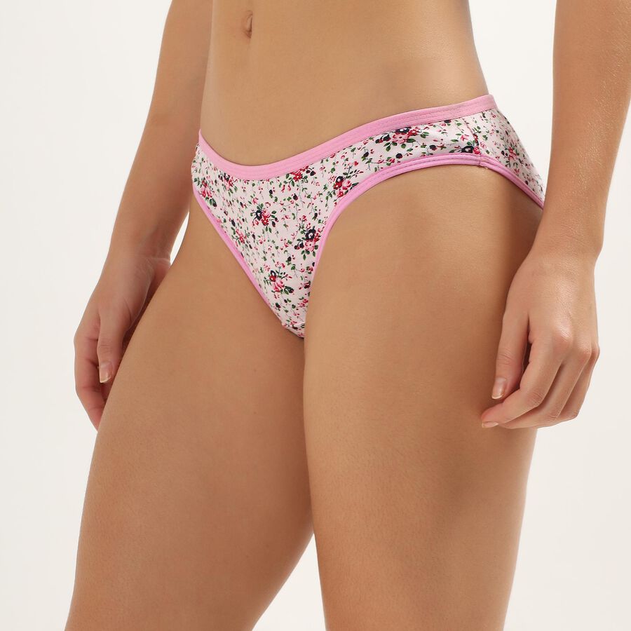 Ladies' 100% Cotton Panty, Light Pink, large image number null