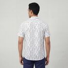 Men's Light Grey Cotton Spread Collar Classic Casual Shirt, हल्का ग्रे, small