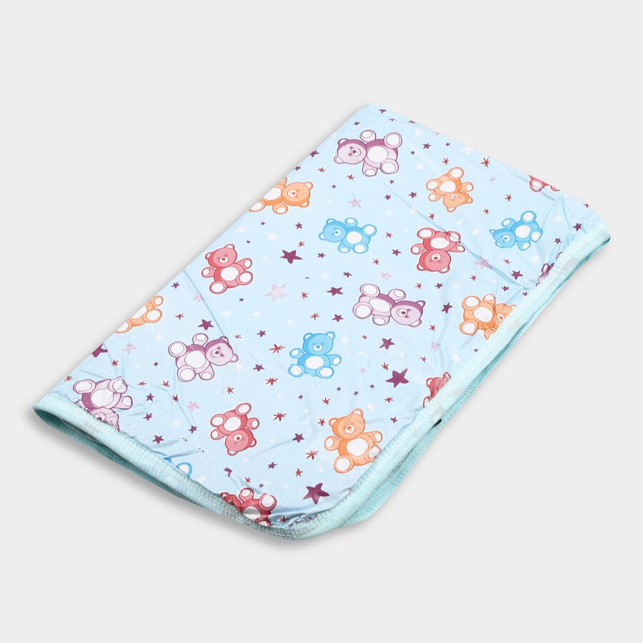 Infant's Baby Sheet, Light Blue, large