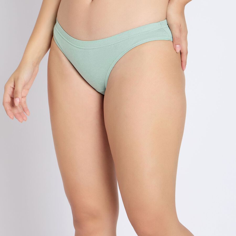 Ladies' 100% Cotton Panty, ओलिव, large image number null