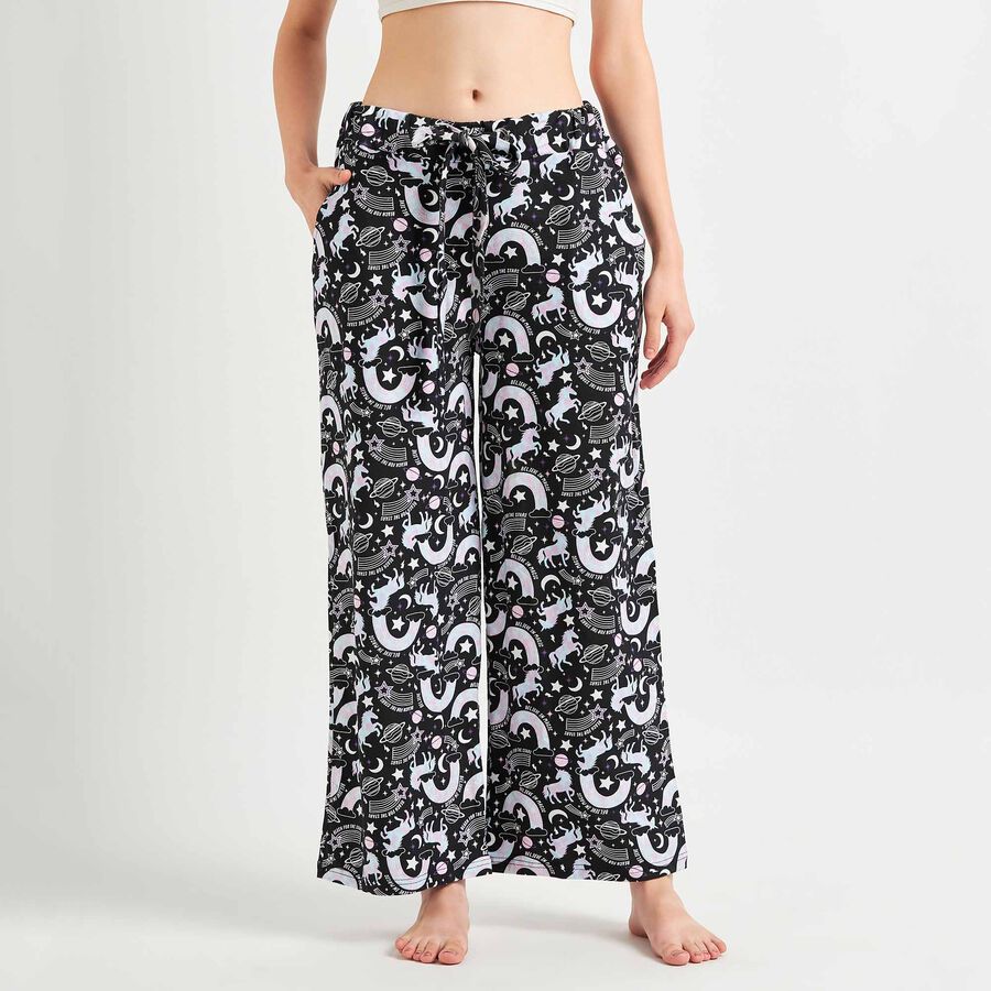 All Over Print Pyjama, Black, large image number null