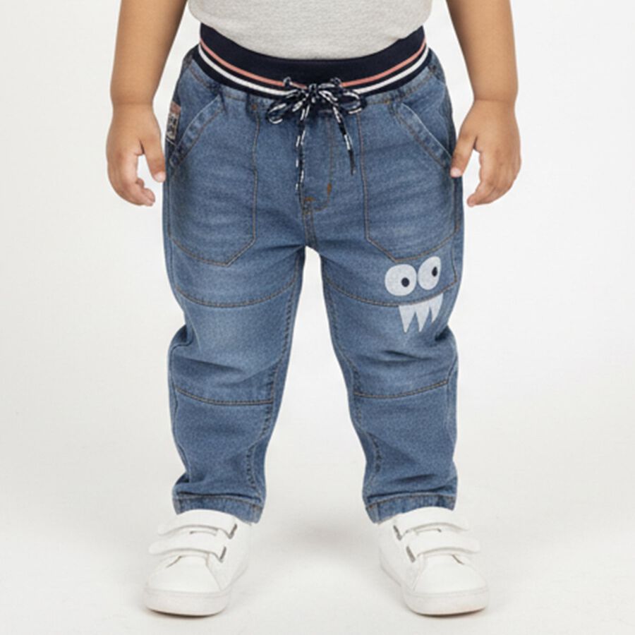 Infants' Jeans, Mid Blue, large image number null