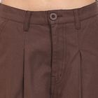 Ladies' 100% Cotton Trousers , भूरा, small image number null