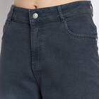 Ladies' Jeans , गहरा ग्रे, small image number null